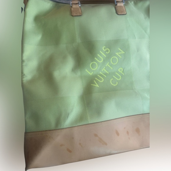 Louis Vuitton Lv America's Cup Yellow Canvas Convertible Tote (Pre-Owned) - Picture 10 of 17